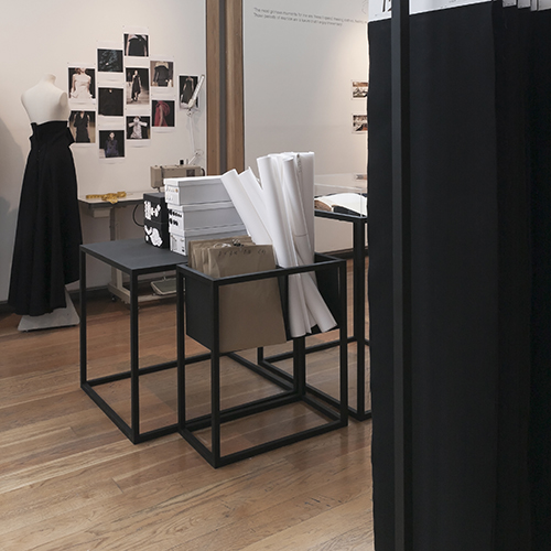 Fashion Space Gallery interior, London College of Fashion