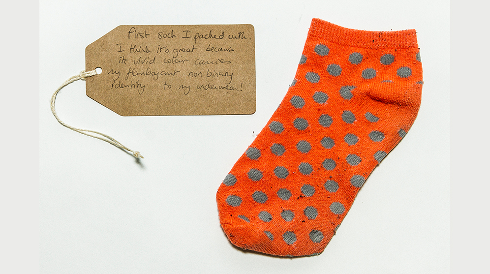 Museum of Transology artefacts display, Fashion Space Gallery